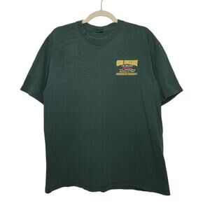 Vintage Janesville General Motors GM Car Auto Single Stitch Green Yukon Rare